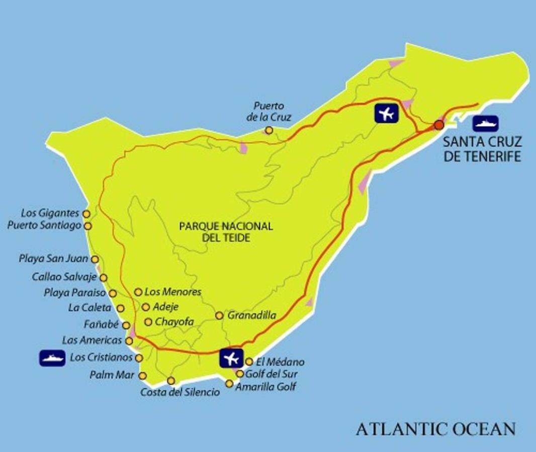 Luxury Apartment Cristianos Beachfront Los Cristianos  Luaran gambar